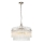 Endon 104112 - Lustre suspenso por corrente MARIETTA 5xE14/7W/230V cromo brilhante/vidro transparente