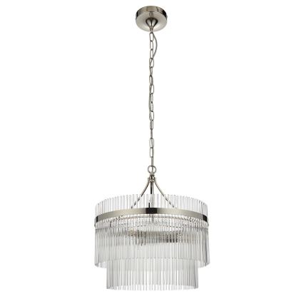 Endon 104113 - Lustre suspenso por corrente MARIETTA 3xE14/7W/230V cromado brilhante