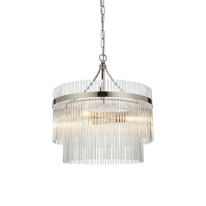 Endon 104113 - Lustre suspenso por corrente MARIETTA 3xE14/7W/230V cromado brilhante