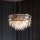 Endon 104530 - Lustre suspenso por corrente, 9xE14/6W/230V, cromado brilhante
