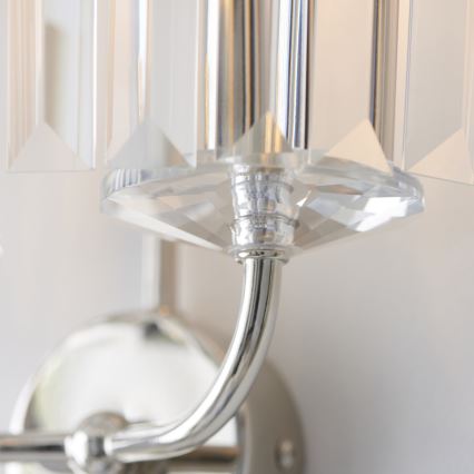 Endon 106448 - Aplique de parede CHESTERFIELD 2xE14/6W/230V cromado brilhante