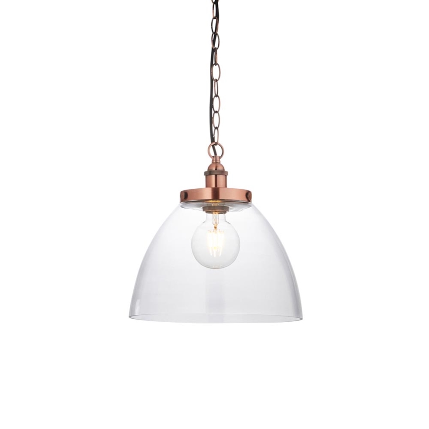 Endon 106895 - Lustre com corrente HANSEN 1xE27/10W/230V cobre
