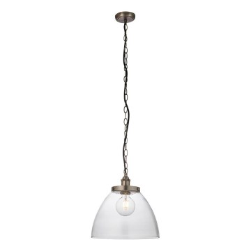 Endon 106896 - Lustre suspenso por corrente HANSEN 1xE27/10W/230V cromo mate