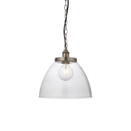 Endon 106896 - Lustre suspenso por corrente HANSEN 1xE27/10W/230V cromo mate