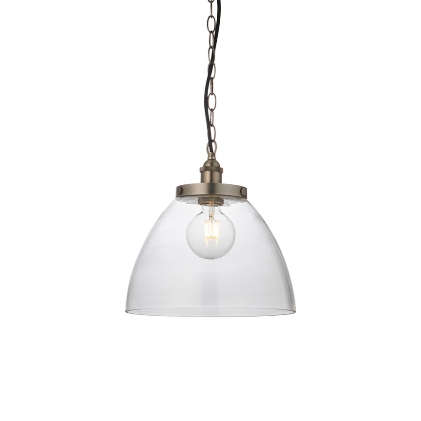 Endon 106896 - Lustre suspenso por corrente HANSEN 1xE27/10W/230V cromo mate