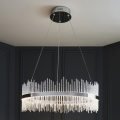 Endon 107108 - Lustre LED suspenso por cabo LED/56W/230V 3000K, cromado brilhante