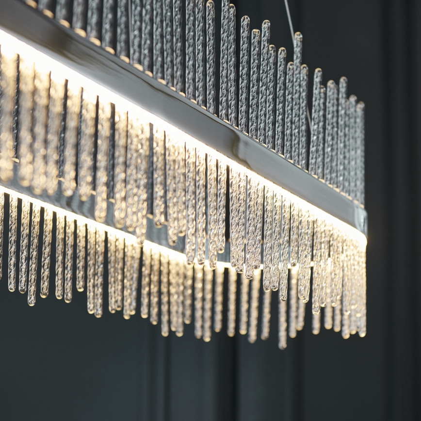 Endon 107109 - Lustre LED suspenso por cabo LED/47W/230V 3000K cromado brilhante