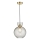 Endon 107948 - Lustre suspenso por cabo 1xE27/10W/230V dourado/cinzento fumado