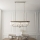 Endon 109058 - Lustre suspenso por corrente 4xE14/6W/230V, acabamento cromado brilhante