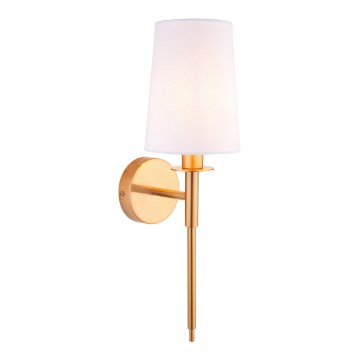 Endon 110738 - Aplique de parede 1xE14/6W/230V branco/dourado