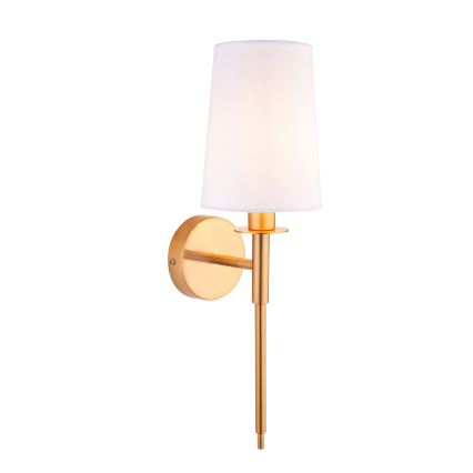 Endon 110738 - Aplique de parede 1xE14/6W/230V branco/dourado