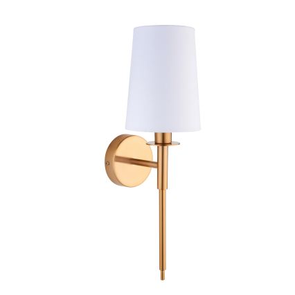 Endon 110738 - Aplique de parede 1xE14/6W/230V branco/dourado