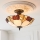 Endon 111907 - Lustre de tecto sobreposto Tiffany INGRAM 3xE27/10W/230V diâmetro 45 cm