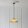 Endon 111989 - Lustre suspenso por corrente Tiffany NEVADA 3xE27/10W/230V diâmetro 40 cm