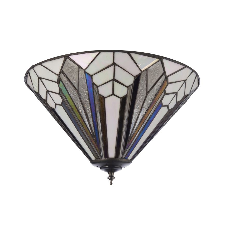 Endon 112191 - Candeeiro de tecto Tiffany ASTORIA 2xE27/60W/230V Ø 40 cm