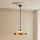 Endon 112197 - Lustre Tiffany INGRAM com corrente 1xE27/60W/230V Ø 45 cm