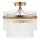Endon 112575 - Candeeiro integrado MARIETTA 3xE14/7W/230V latão/transparente