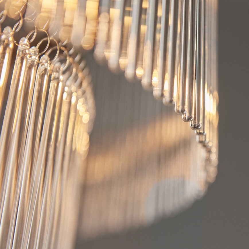 Endon 112576 - Candeeiro suspenso MARIETTA 16xE14/6W/230V latão/transparente