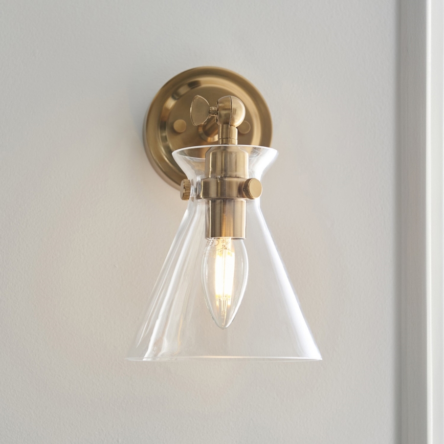 Endon 112861 - Aplique spot de parede HARLOW 1xE14/7W/230V, dourado