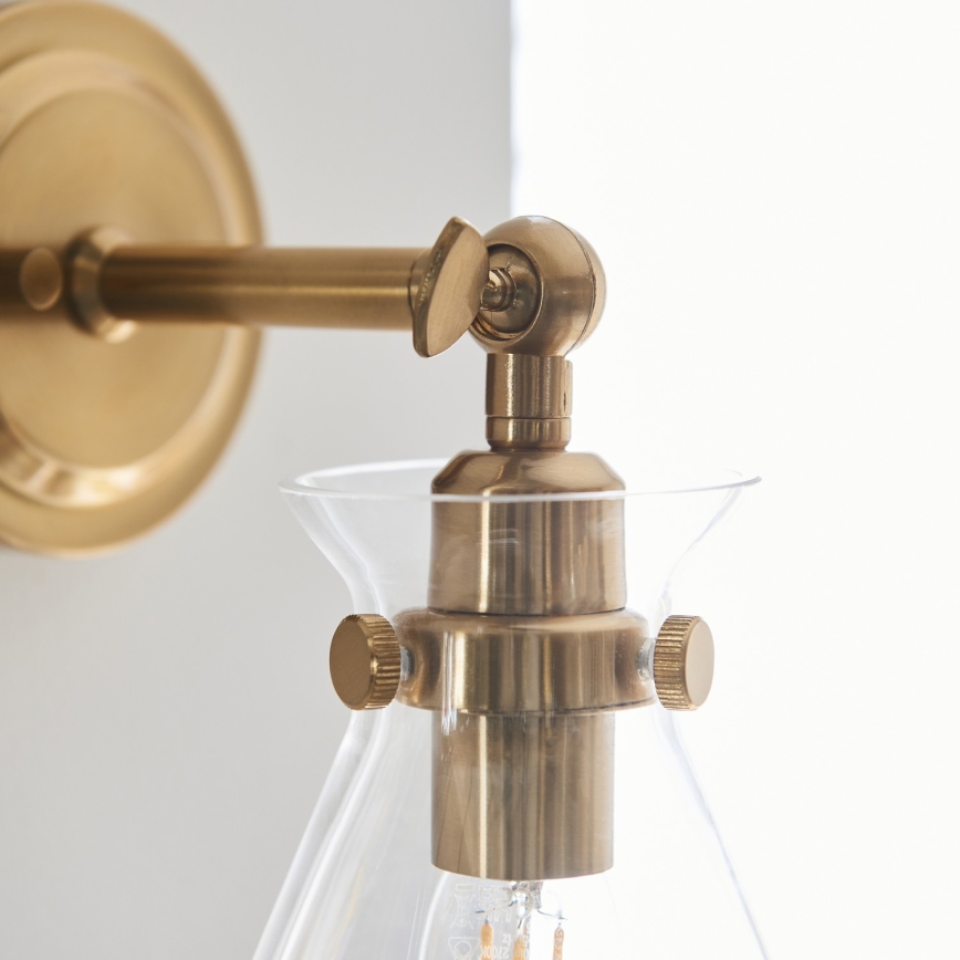 Endon 112861 - Aplique spot de parede HARLOW 1xE14/7W/230V, dourado