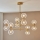 Endon 114041 - Lustre com haste 12xG9/3,2W/230V dourado