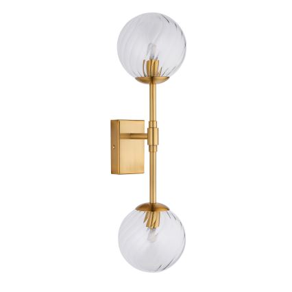 Endon 114042 - Aplique de parede 2xG9/3,2W/230V dourado