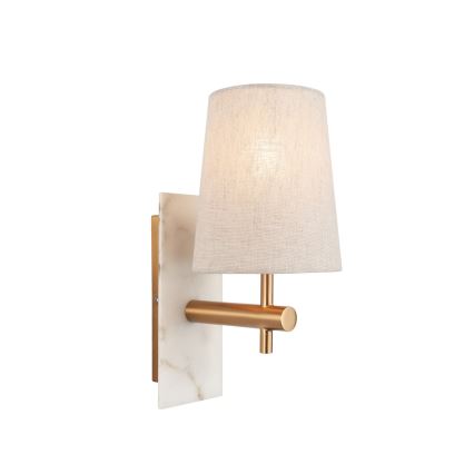 Endon 114200 - Aplique de parede 1xE14/7W/230V bege/dourado