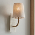 Endon 114202 - Aplique de parede 1xE14/7W/230V bege/dourado