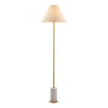Endon 114209 - Candeeiro de pé 1xE27/10W/230V bege/dourado