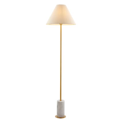 Endon 114209 - Candeeiro de pé 1xE27/10W/230V bege/dourado