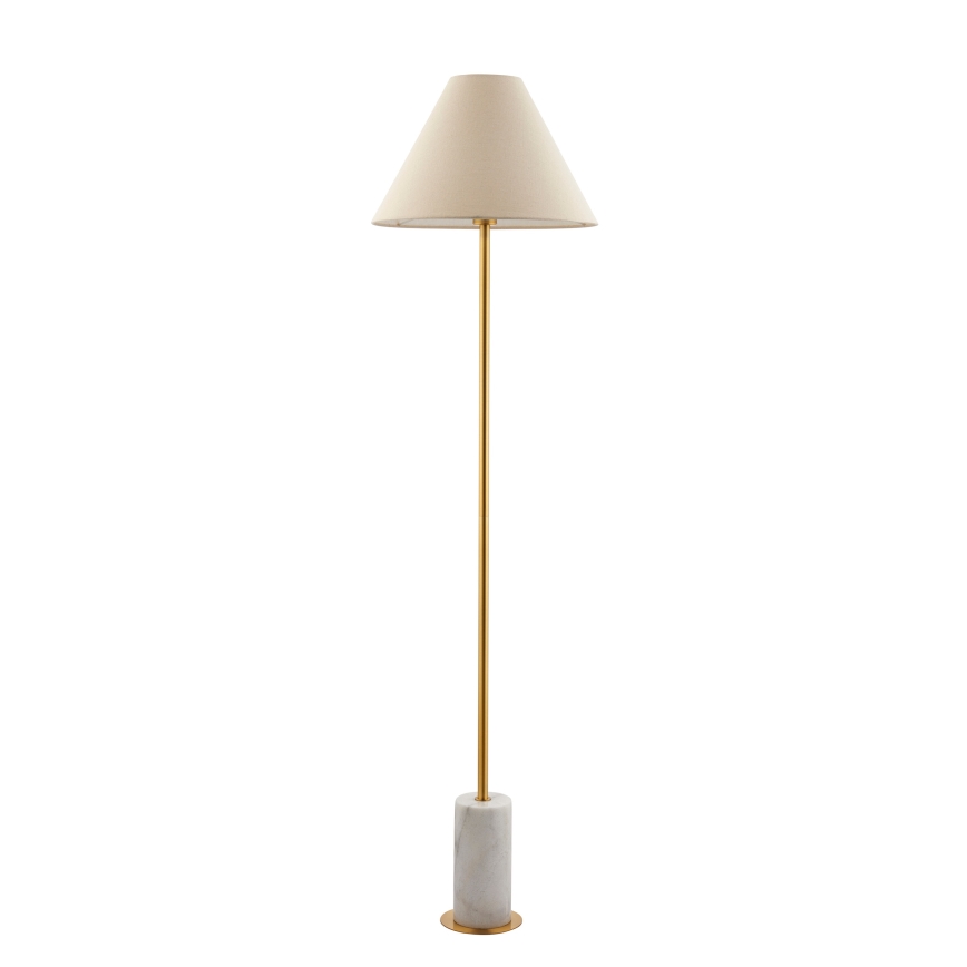 Endon 114209 - Candeeiro de pé 1xE27/10W/230V bege/dourado