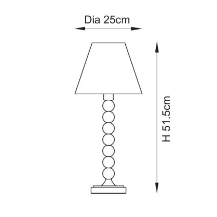 Endon 114735 - Candeeiro de mesa HIGGLEDY 1xE14/7W/230V rosa/laranja