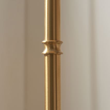 Endon 114786 - Candeeiro de pé LED recarregável e dimerizável BURLEY LED/1,5W/5V 3600 mAh latão/rosa