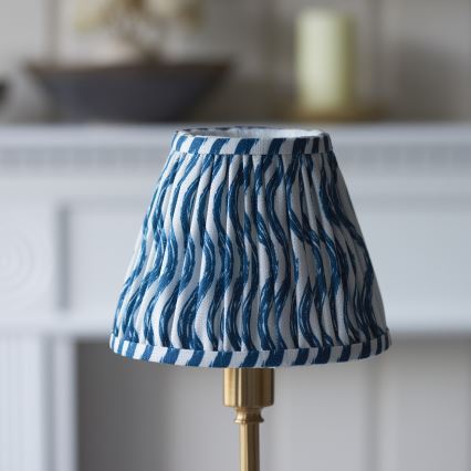 Endon 114796 - Candeeiro de mesa LED com regulação BURLEY LED/1,5W/5V 3600 mAh latão/azul