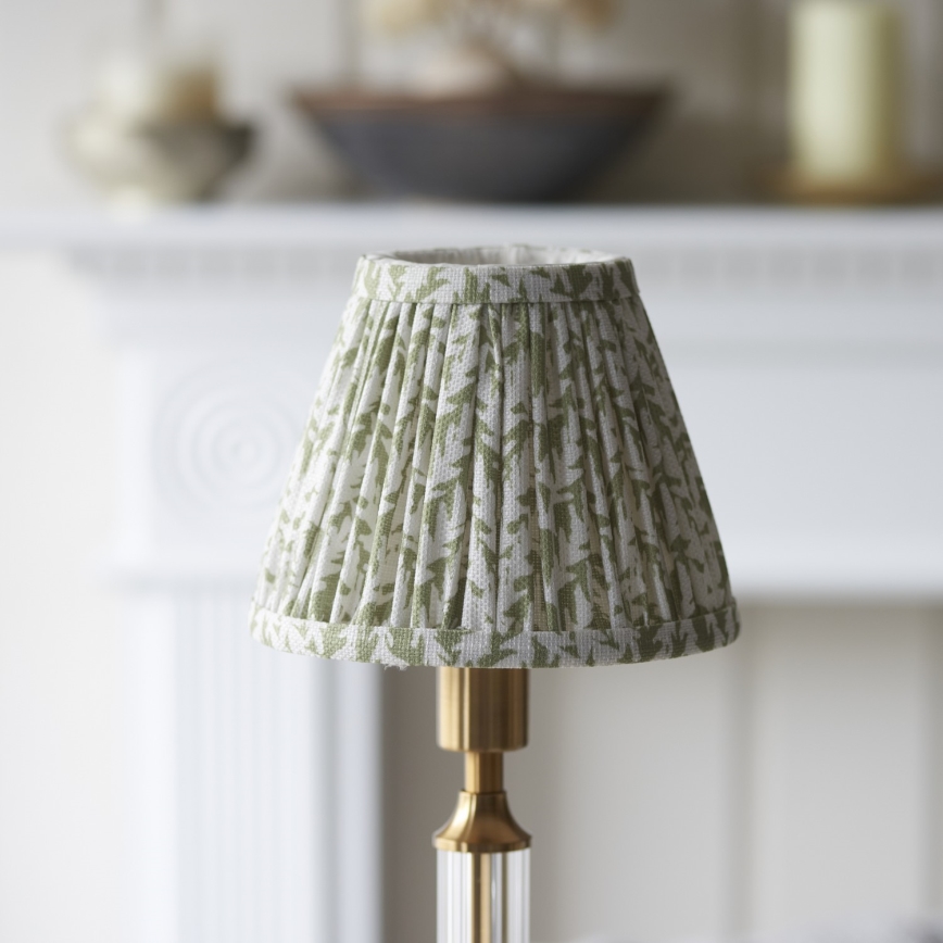 Endon 114838 -Candeeiro de mesa LED com regulação MORTON LED/1,5W/5V 3600 mAh latão/verde