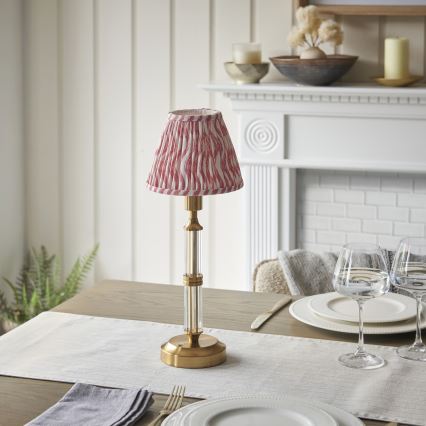 Endon 114842 - Candeeiro de mesa LED com regulação MORTON LED/1,5W/5V 3600 mAh latão/rosa