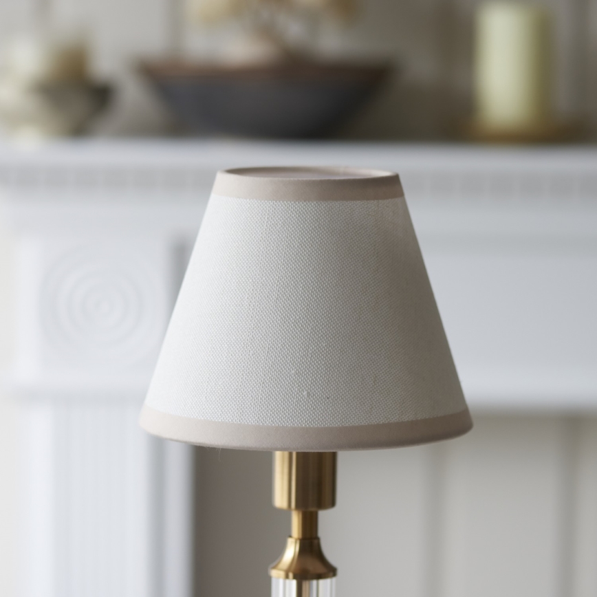 Endon 114849 - Candeeiro de mesa LED com regulação MORTON LED/1,5W/5V 3600 mAh latão/bege