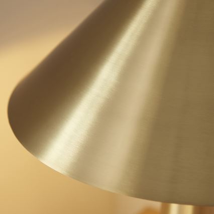 Endon 118685 - Candeeiro de mesa ISAK 1xE27/10W/230V dourado