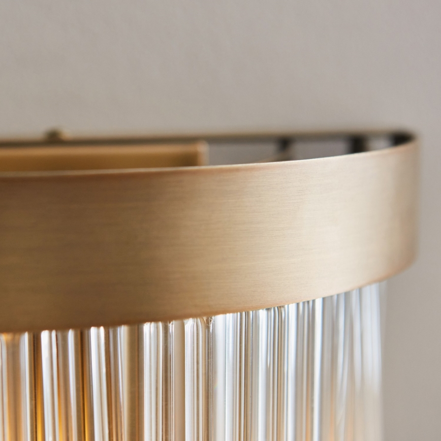 Endon 119125 - Aplique de parede CLERMONT 2xE14/6W/230V latão