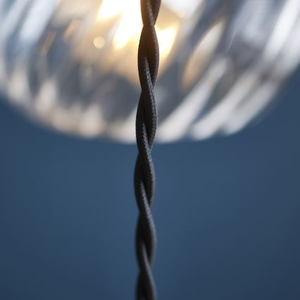 Endon 119435 - Lustre suspenso com cabo ALLEGRA 5xE14/7W/230V, acabamento em latão
