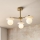 Endon 120036 - Lustre em haste CERCHIO 3xG9/5W/230V latão