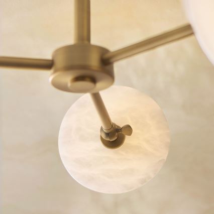 Endon 120036 - Lustre em haste CERCHIO 3xG9/5W/230V latão
