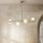 Endon 120038 - Lustre em haste CERCHIO 4xG9/5W/230V latão