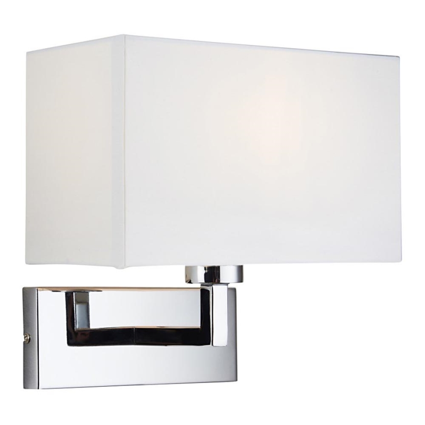 Endon 56373 - Iluminação de parede PICCOLO 1xE27/10W/230V branco/cromado brilhante