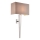Endon 56706 - Aplique de parede MORETO 1xE14/7W/230V cromado brilhante/cinzento