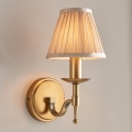 Endon 63653 - Aplique de parede STANFORD 1xE14/40W/230V latão/bege