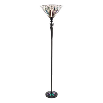 Endon 63933 - Candeeiro de pé Tiffany ASTORIA, 1x E27/60W/230V, Ø 40 cm