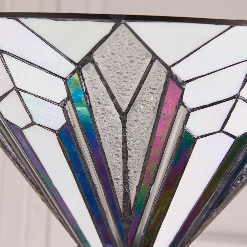 Endon 63933 - Candeeiro de pé Tiffany ASTORIA, 1x E27/60W/230V, Ø 40 cm