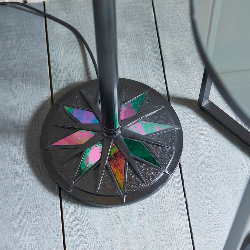 Endon 63933 - Candeeiro de pé Tiffany ASTORIA, 1x E27/60W/230V, Ø 40 cm