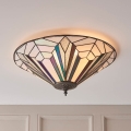 Endon 63935 - Candeeiro de tecto Tiffany ASTORIA 2xE27/60W/230V Ø 48 cm